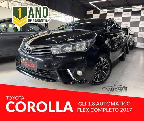 TOYOTA COROLLA 1.8 GLI 16V FLEX 4P AUTOMÁTICO